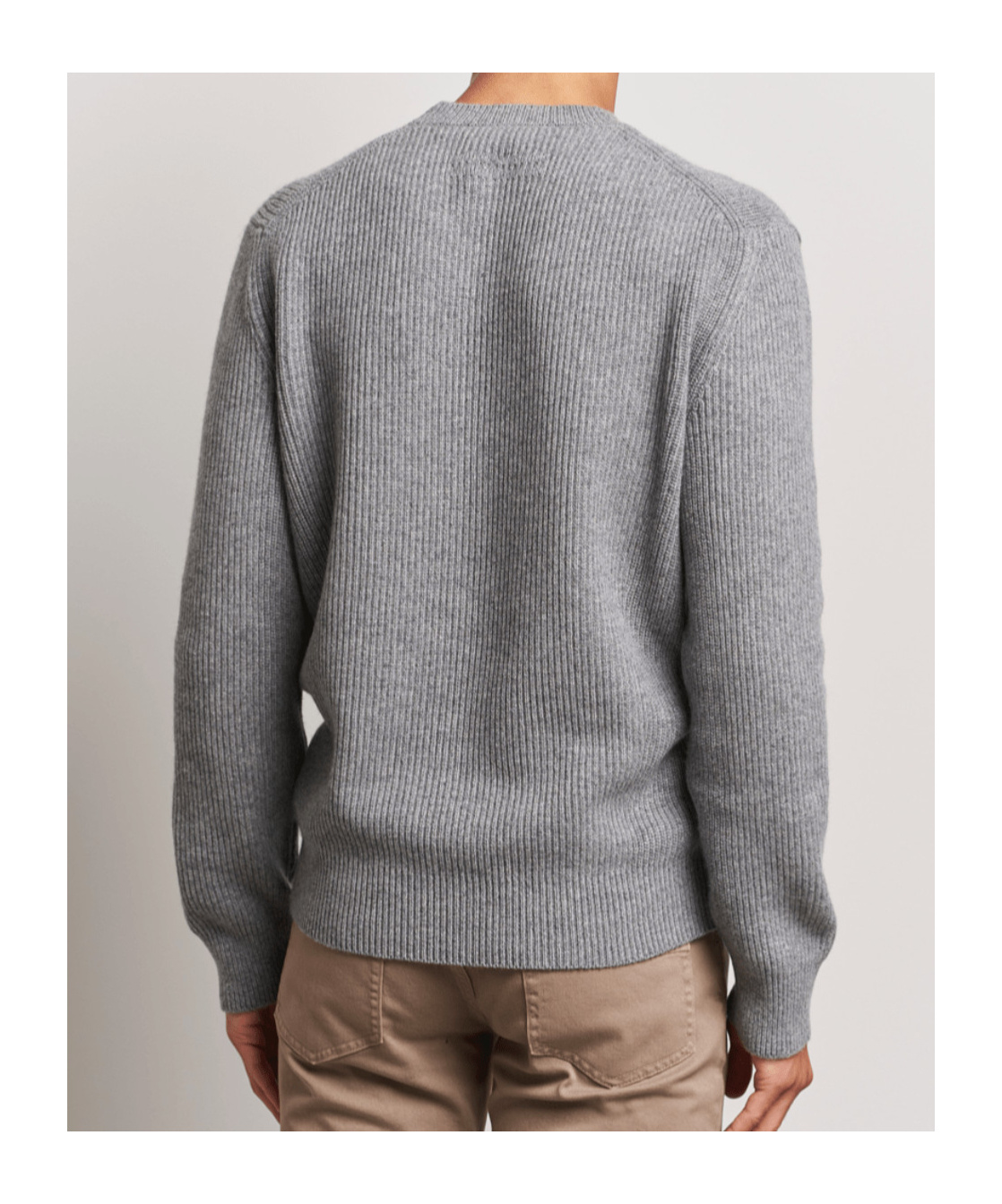 Zegna Oasi Cashmere Man Sweater Grey Size 40 Cashmere In Gray