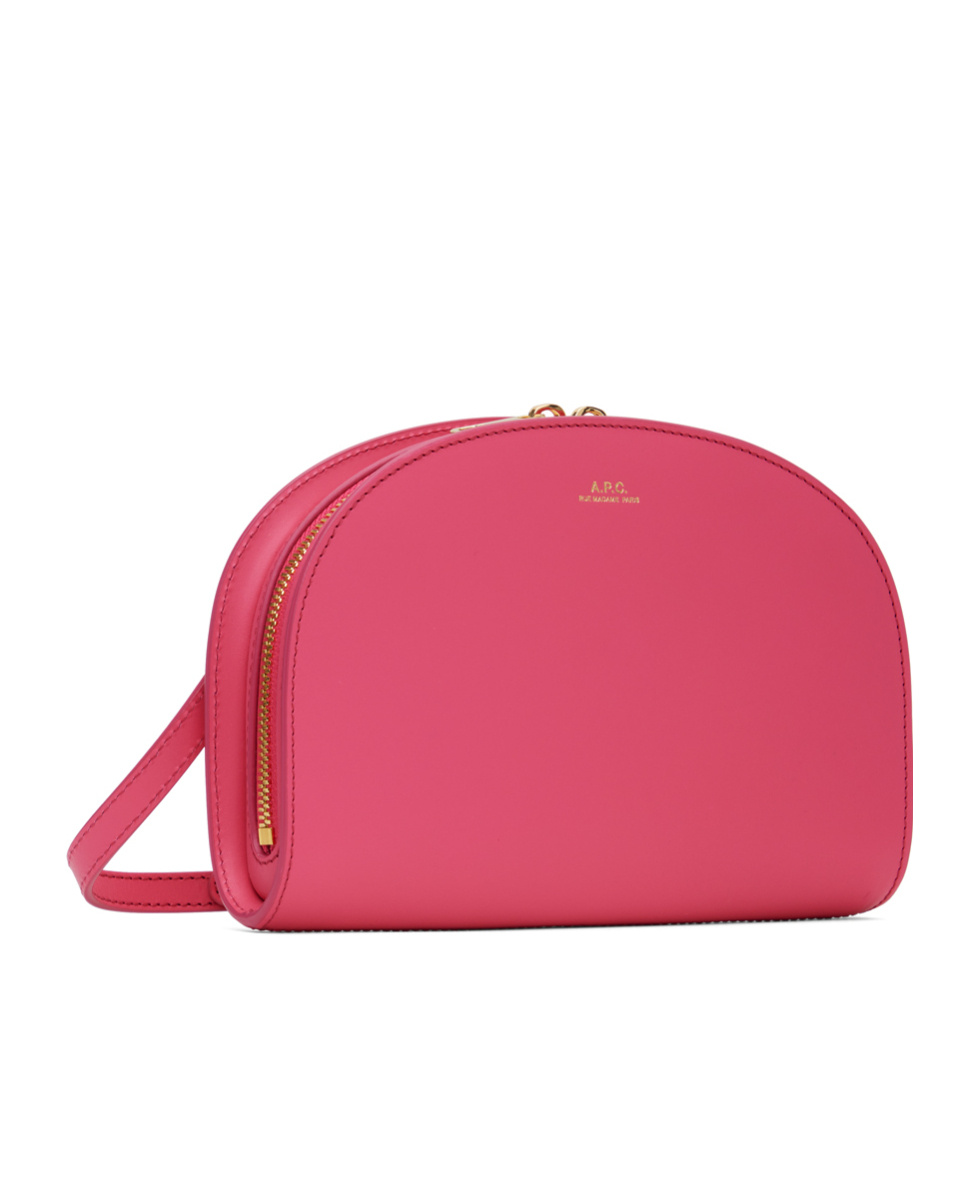 Apc Adjustable Shoulder Strap Logo Shoulder Bag In Red