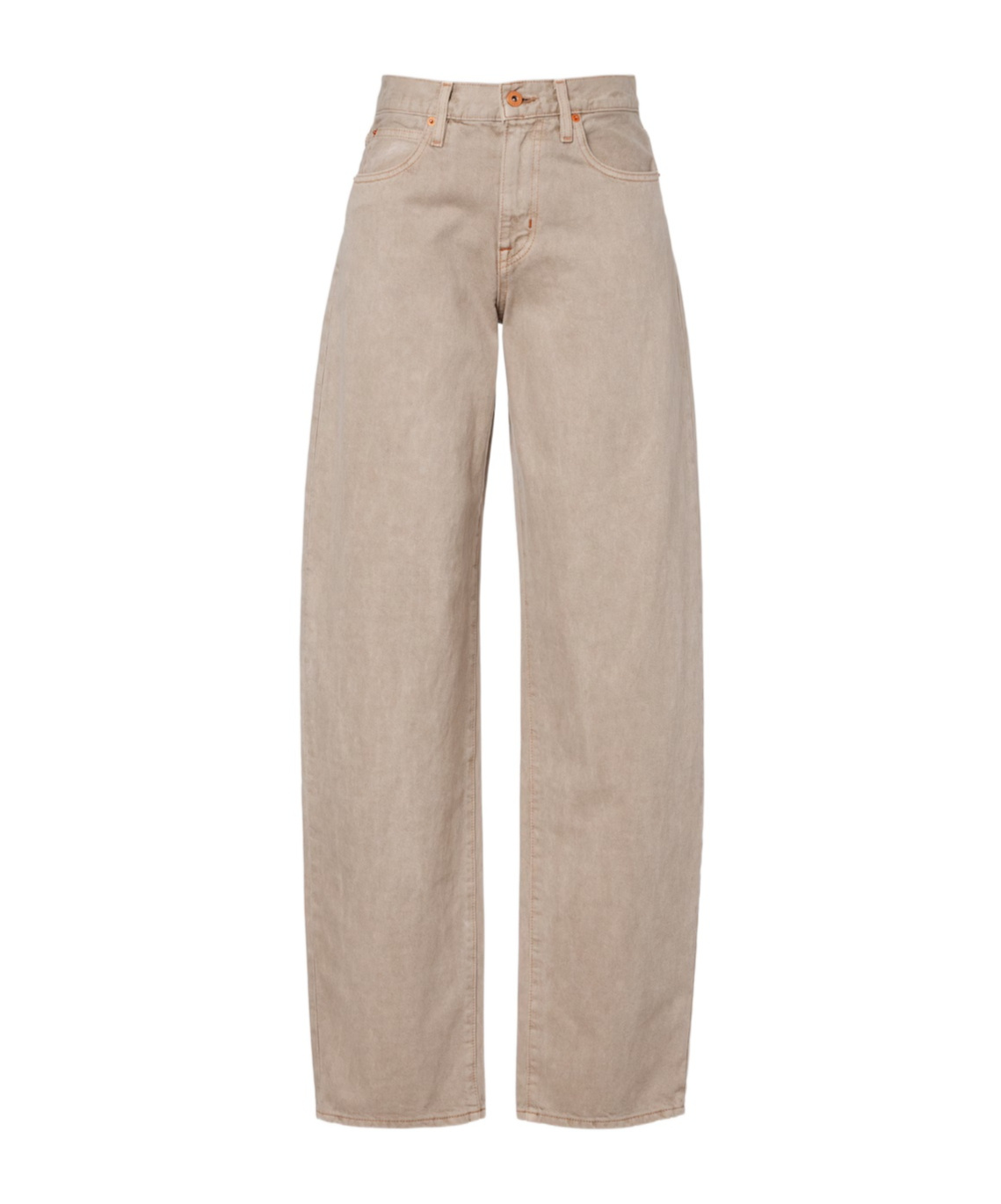 Slvrlake Wide-leg Denim Trousers In Brown
