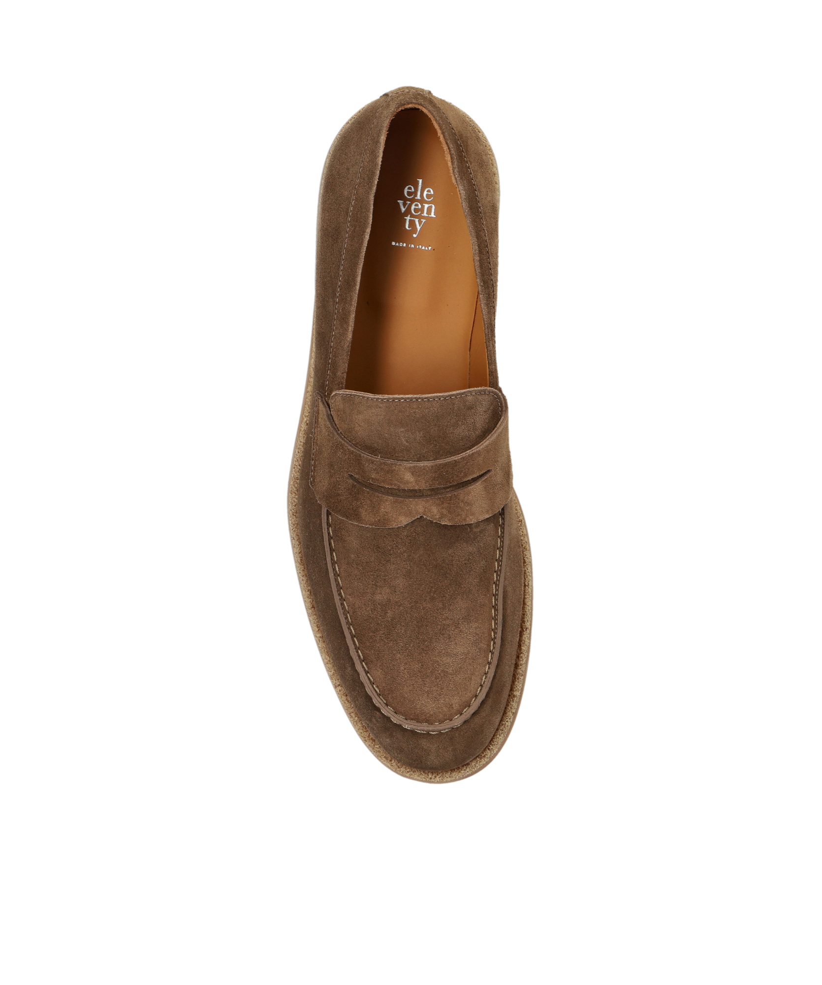 ELEVENTY SUEDE LOAFERS