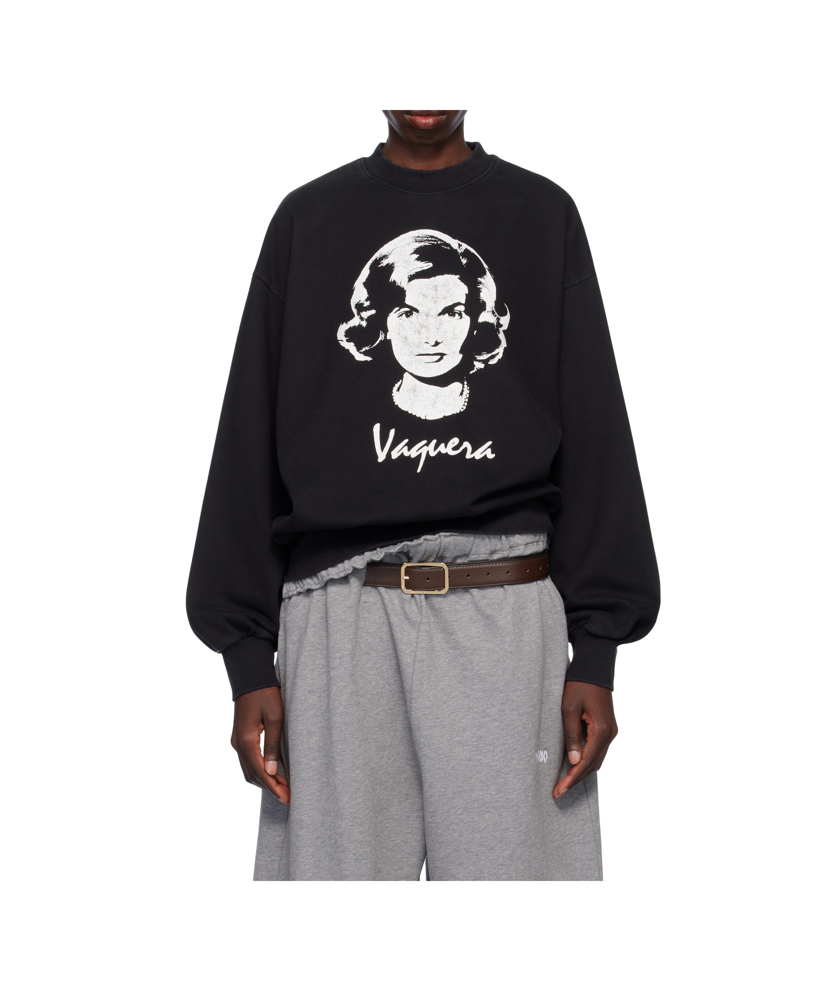 Vaquera Black Jackie Sweatshirt In Black