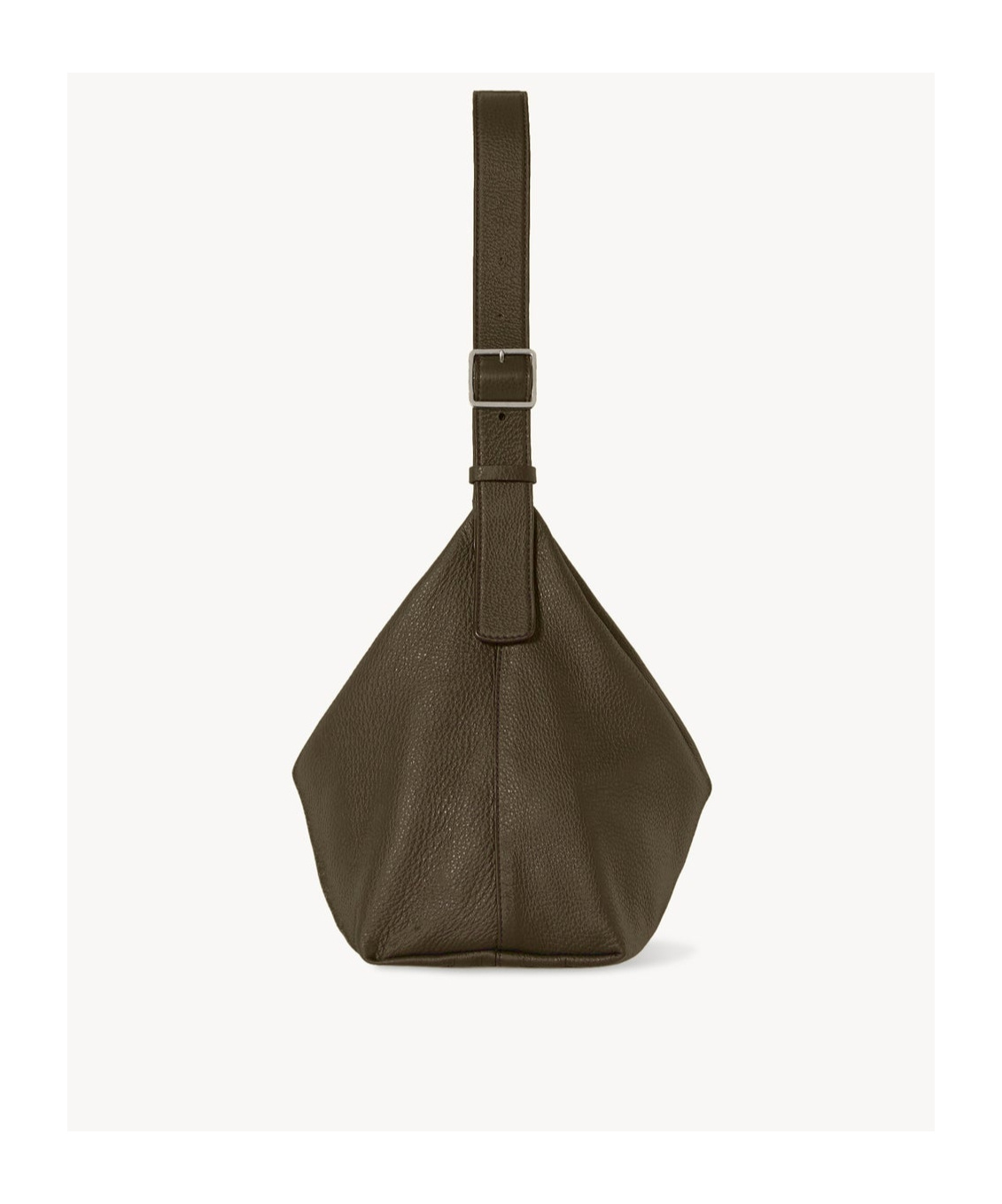 The Row Small Drape Shoulder Bag In Green