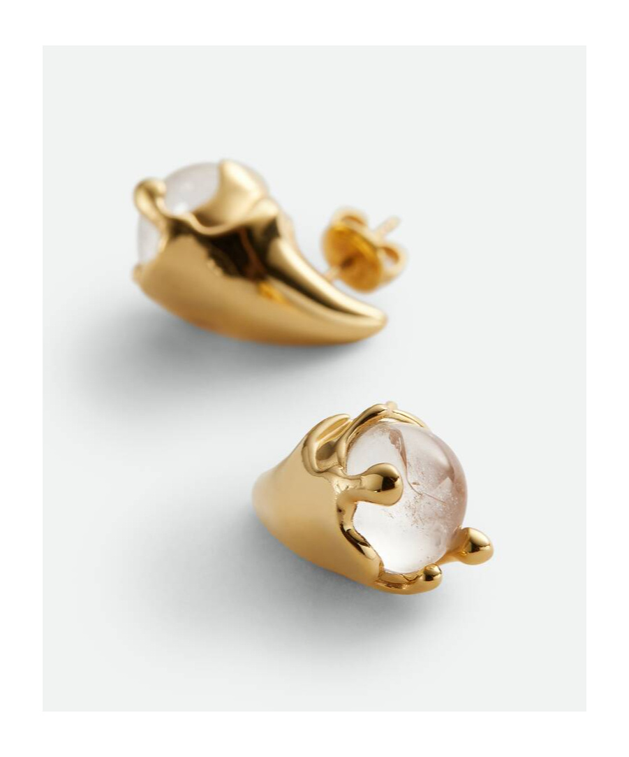 Bottega Veneta Mini Drop Earrings In Yellow