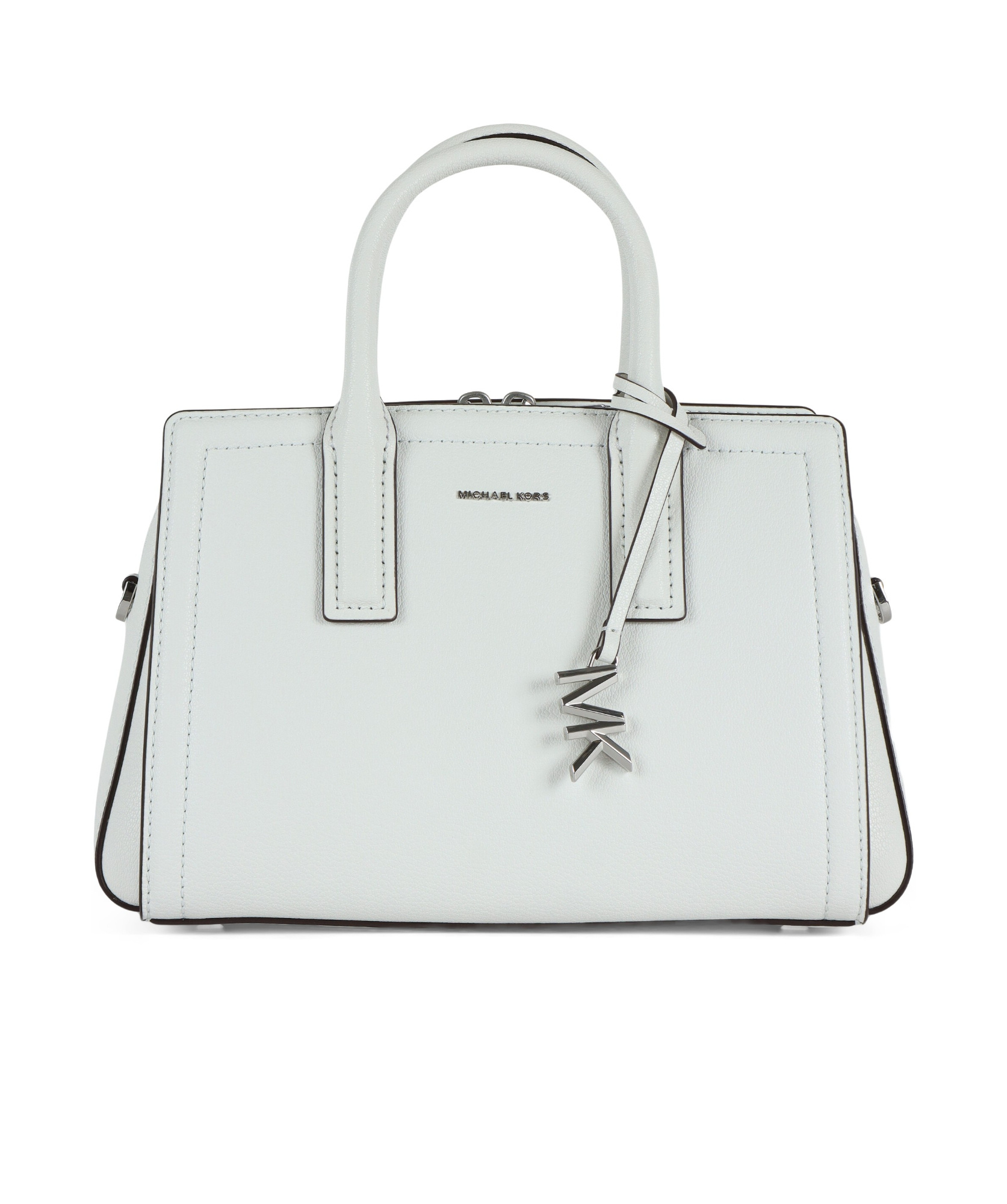 Michael Kors Top Handle Shoulder Bag In White
