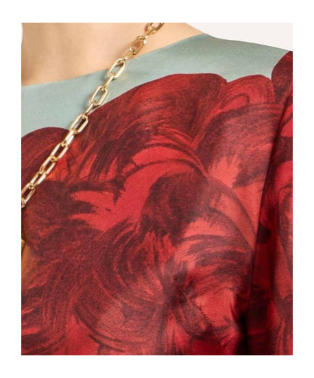 La Doublej Supremes Swing Floral-print Mini Dress In Multi