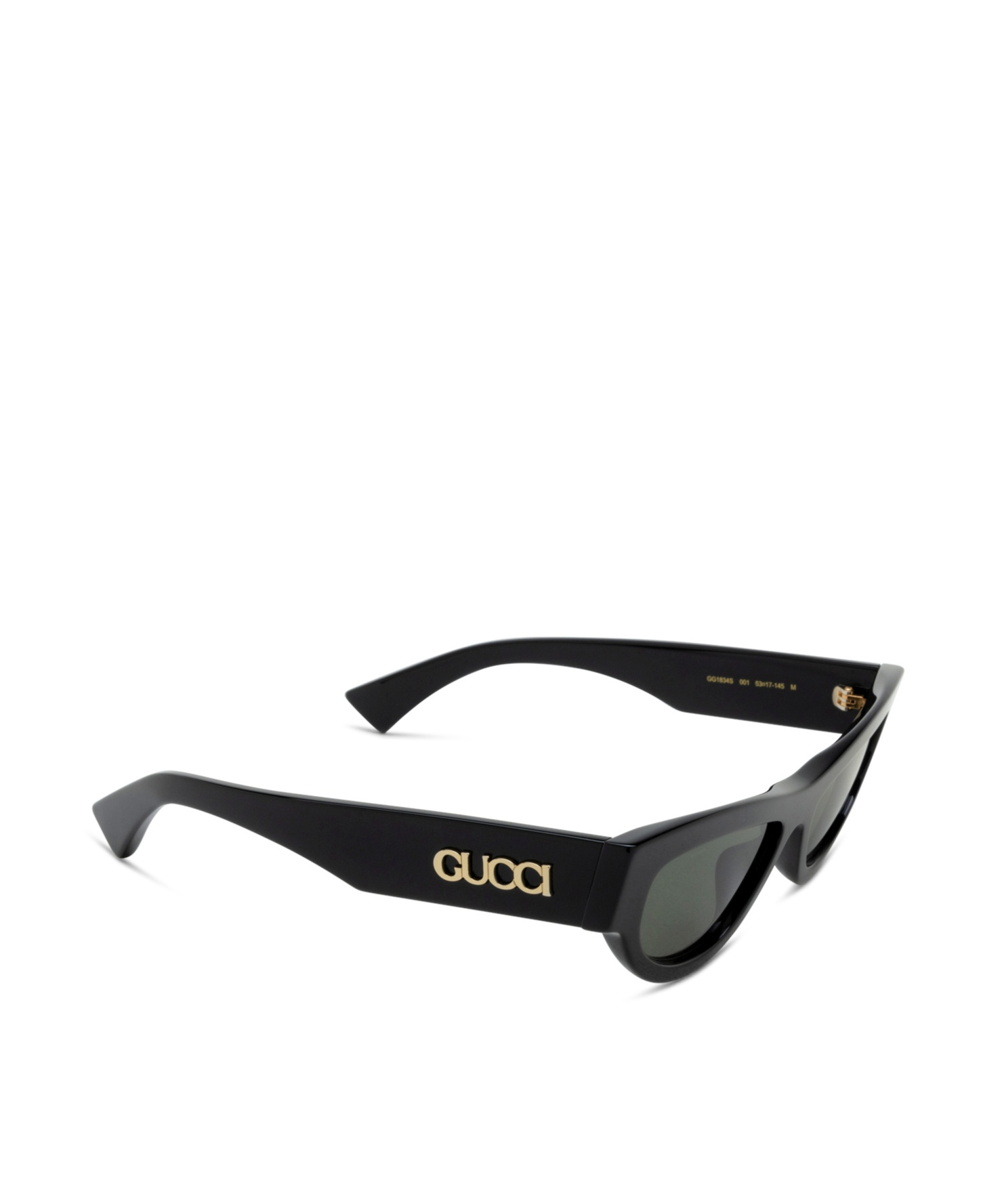Gucci Geometric Sunglasses In Black