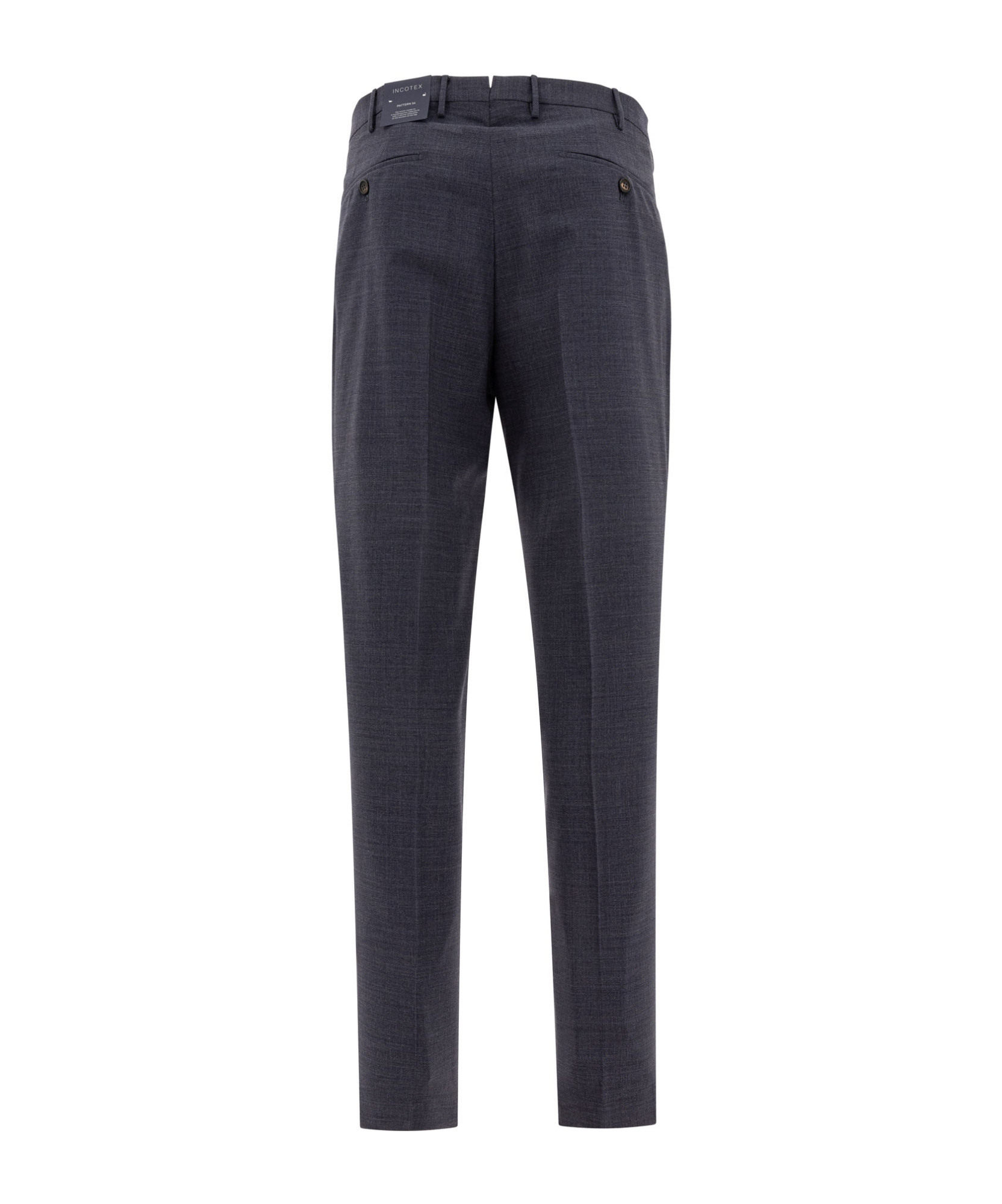 Incotex Belt-loop Casual Pants In Black