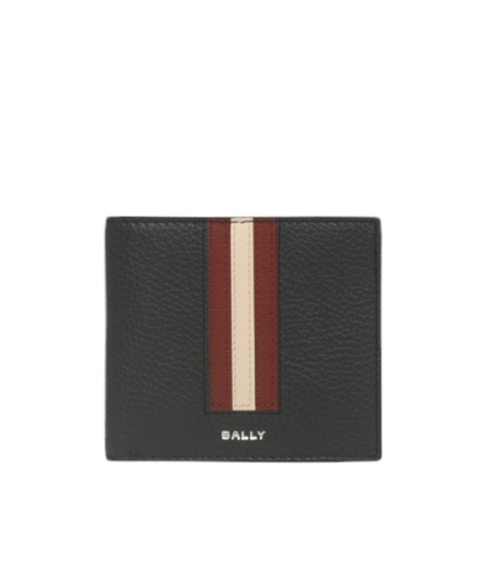 Bally Ribbon Bi-fold Wallet In Black