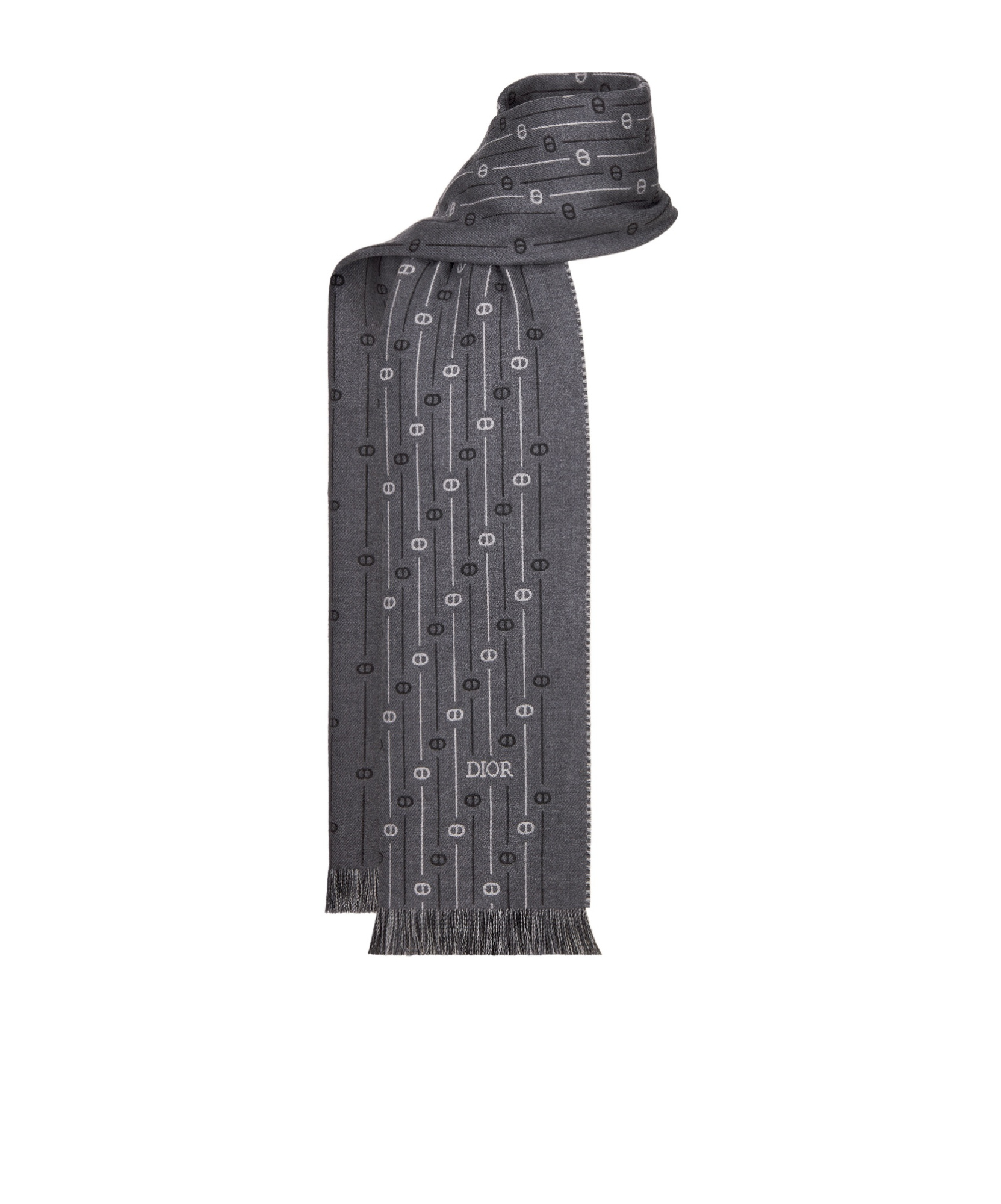 Dior Wool Scarf In Black