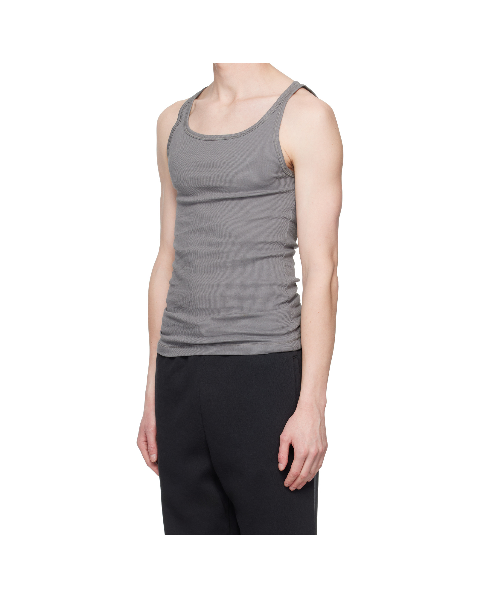 Shop Skims Ribbed Knit Vest Three-pack