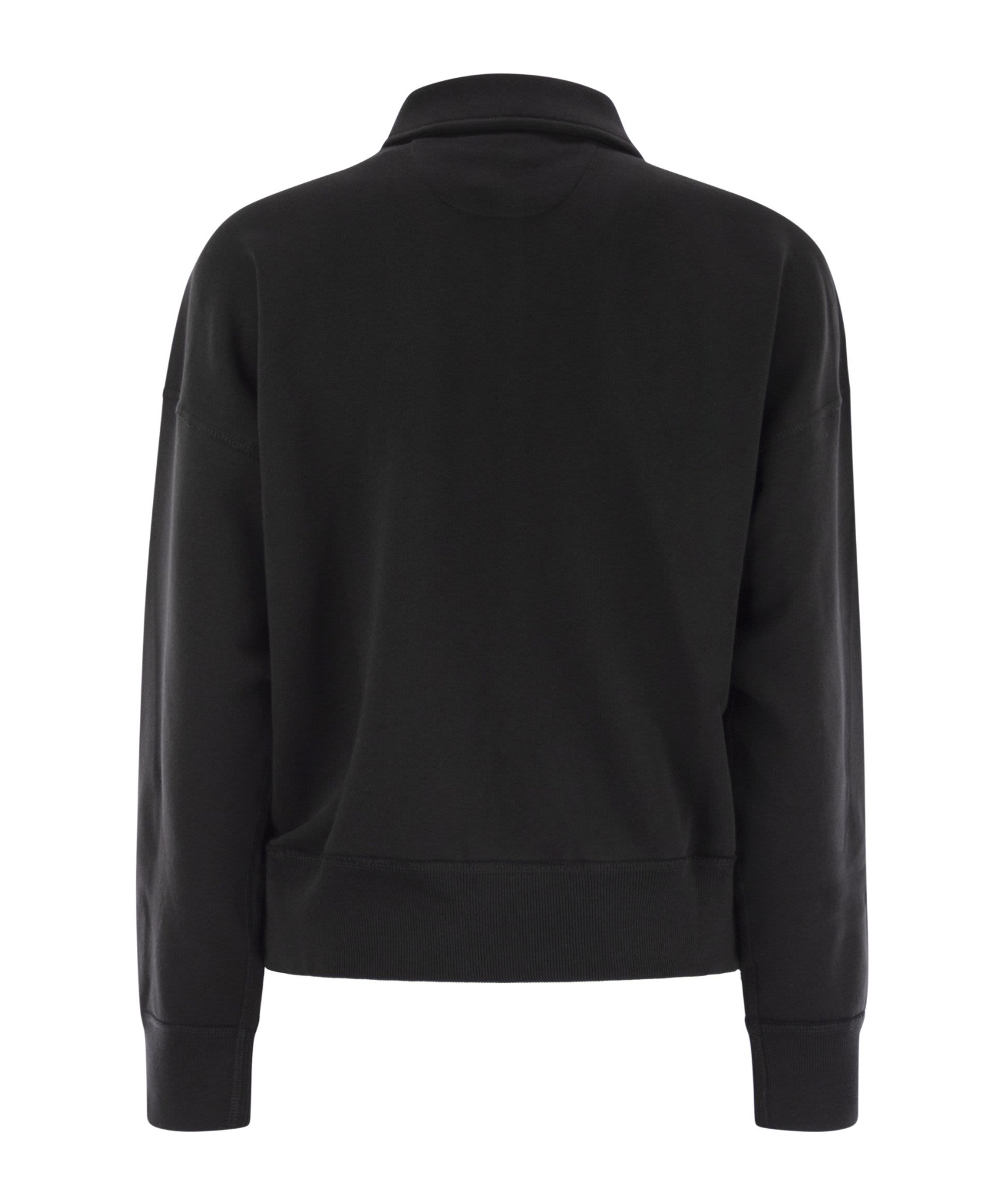 Polo Ralph Lauren Long Sleeve Sweatshirt In Black