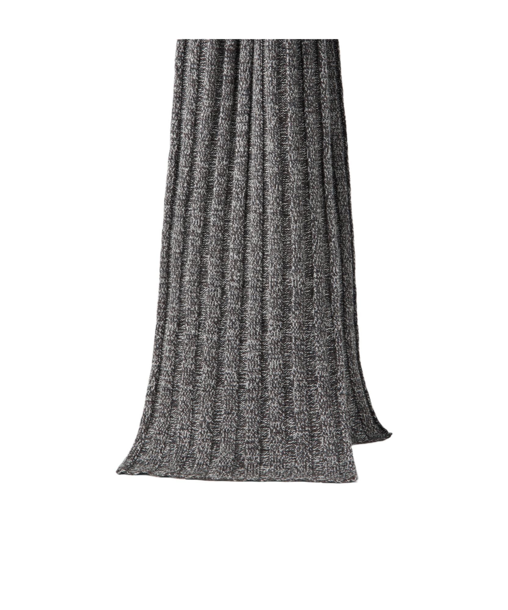 Brunello Cucinelli Chunky-knit Cashmere Scarf In Grey