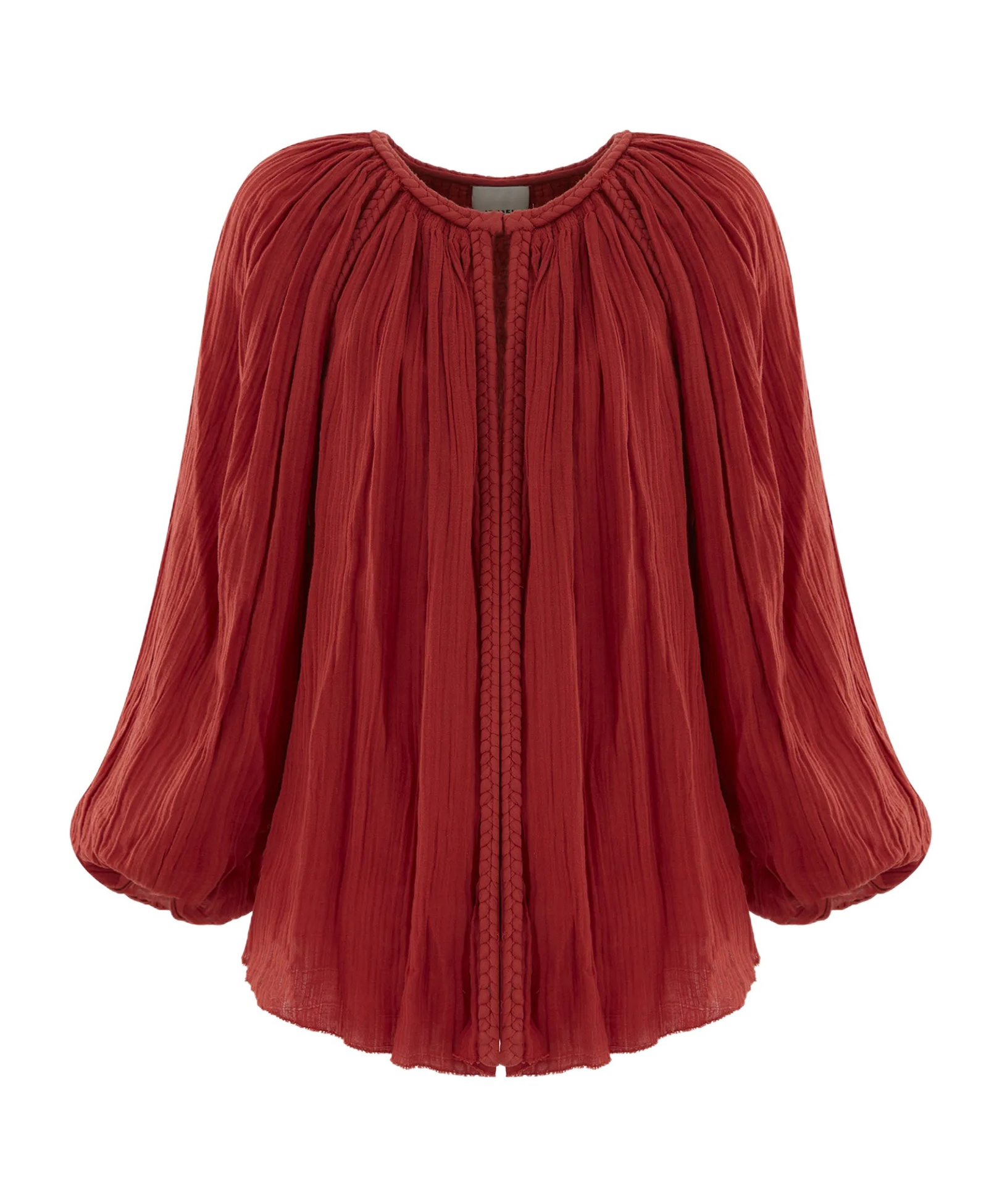 Isabel Marant Crew Neck Top In Red