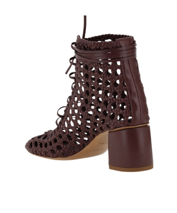 Shop Forte Forte 60mm Chic Boots In Brown