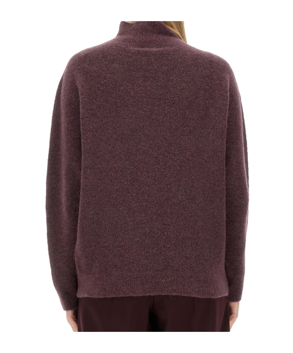 Alysi Turtleneck Shirt In Red
