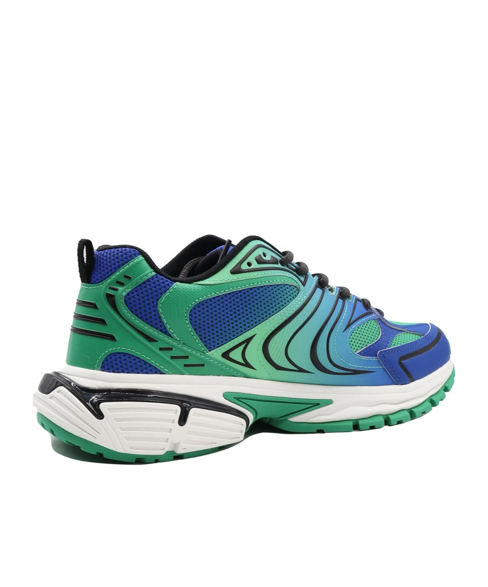 Diesel S-serendipity Pro-x1 Panelled Sneakers In Green
