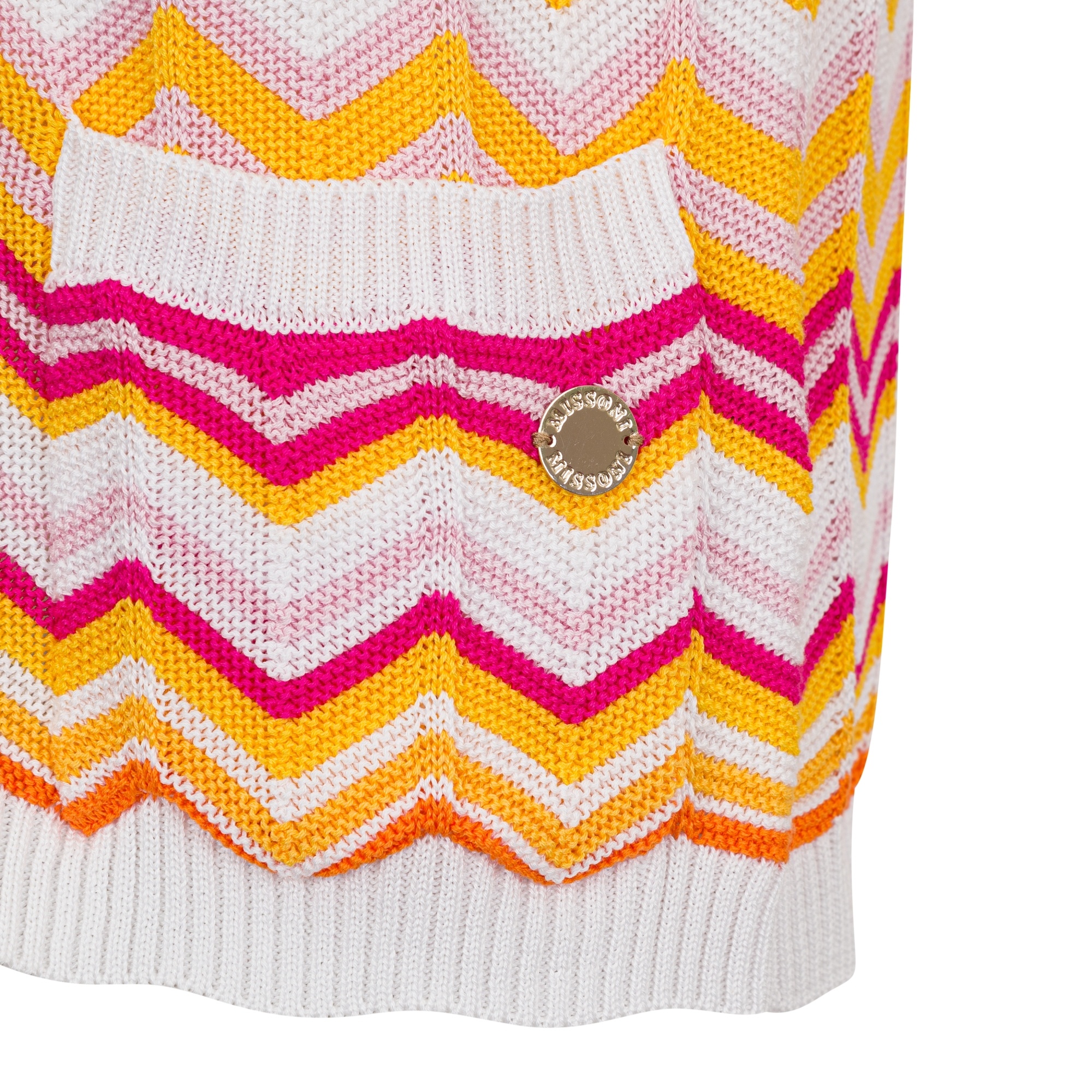 Missoni Long-sleeved Knitted Cardigan In Multicolor