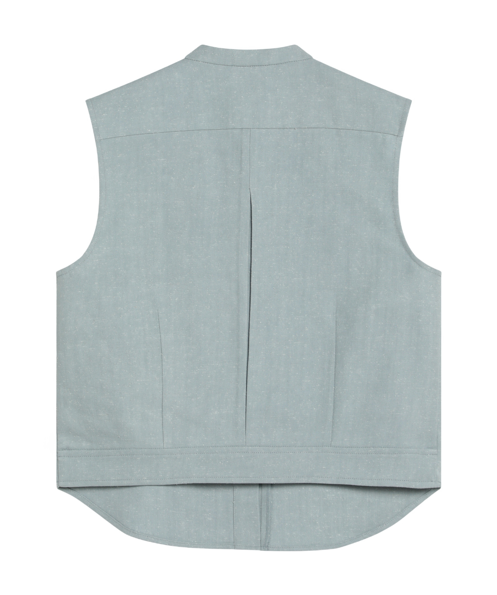 Loulou Studio Sleeveless Shirt In Gray