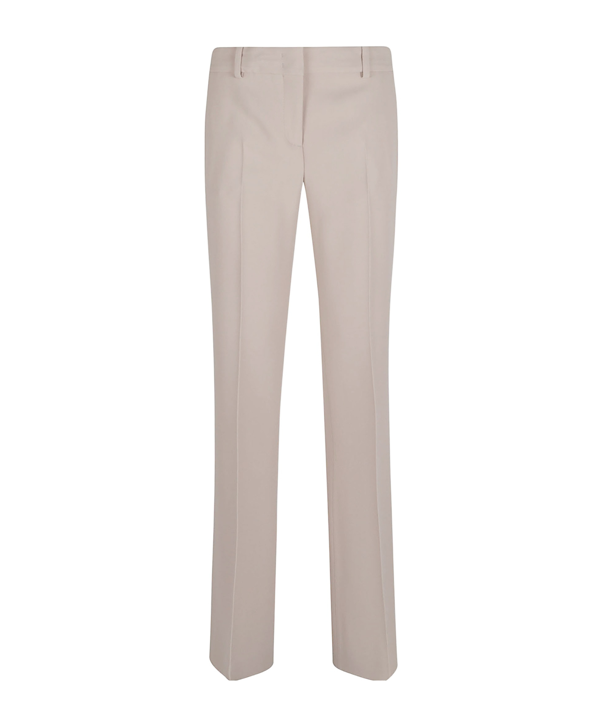 Ermanno Scervino Pleated-front Straight Trousers In Neutral
