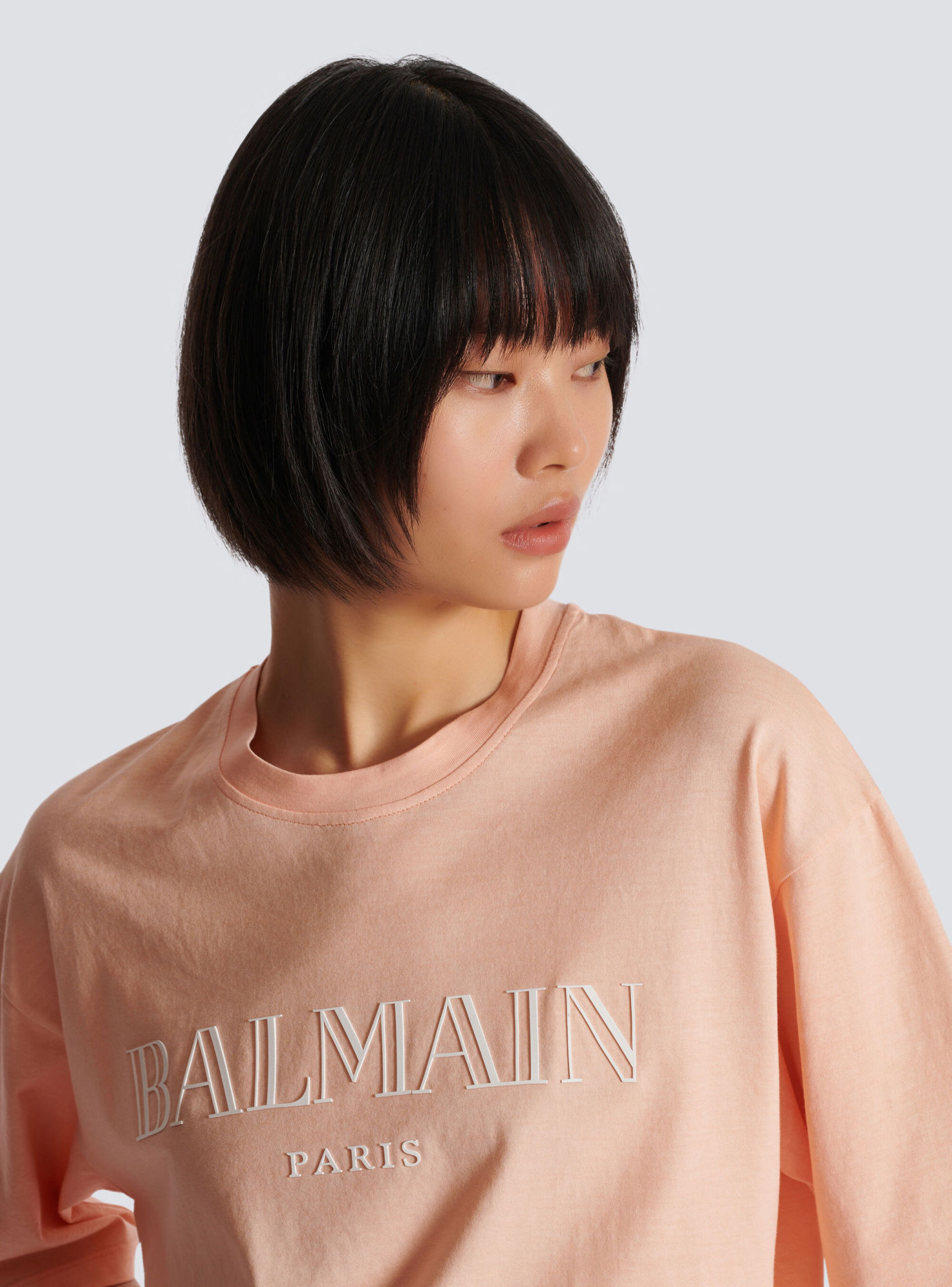 Balmain Vintage T-shirt In Nude