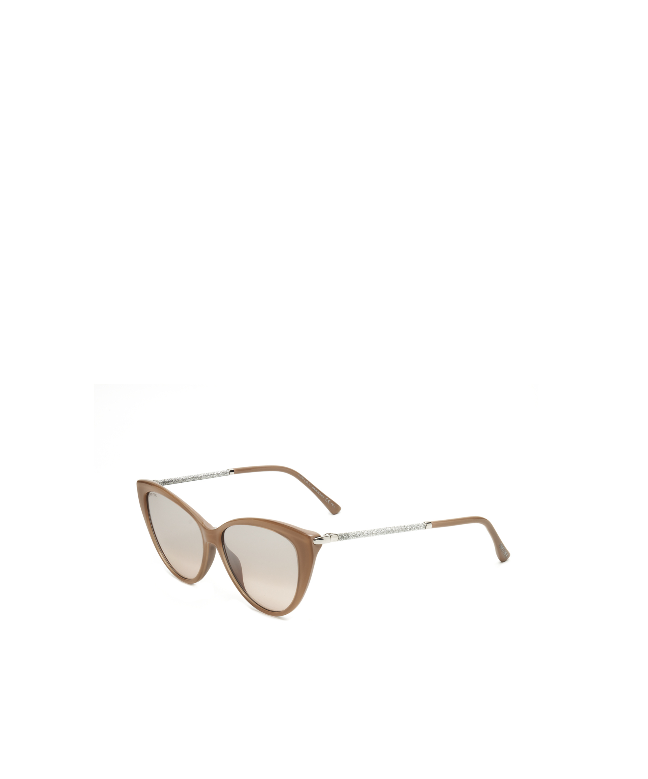 Jimmy Choo Eyewear Cat-eye Frame Sunglasses In White