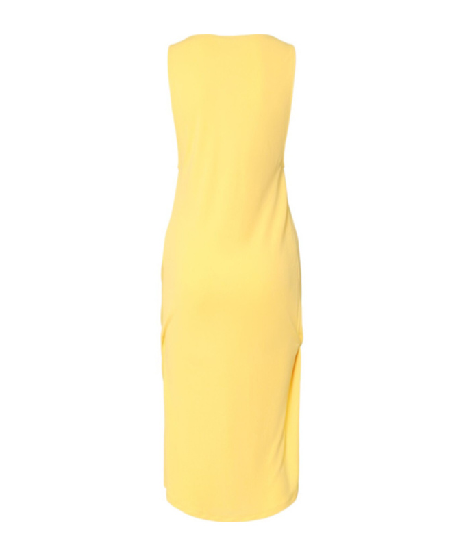 Jacquemus Peplo Sleeveless Draped High-low Dress