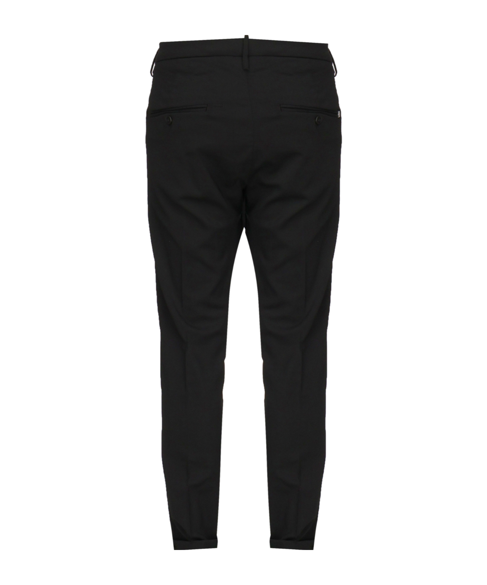 Dondup Belt Loops Slacks In Black