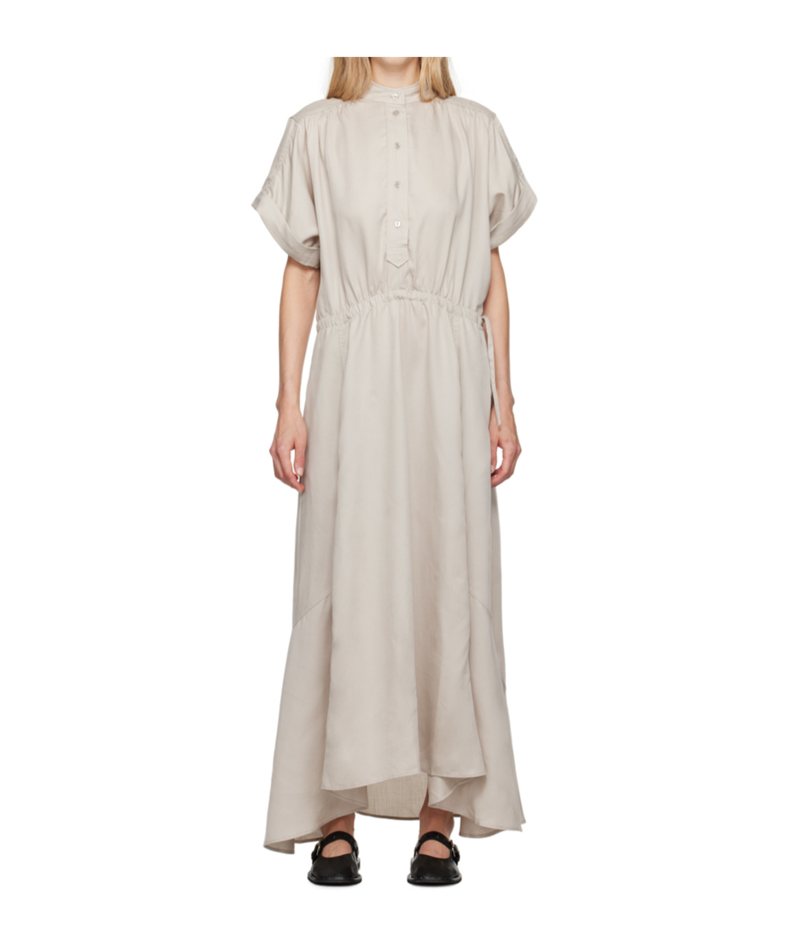 Isabel Marant Étoile Valencia Waist Dress In White