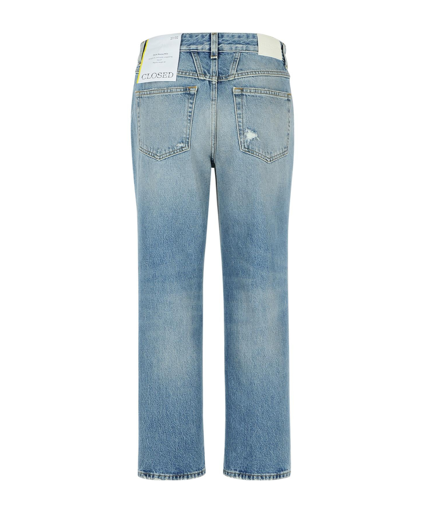 Shop Closed Belt-loop Jeans In Blue