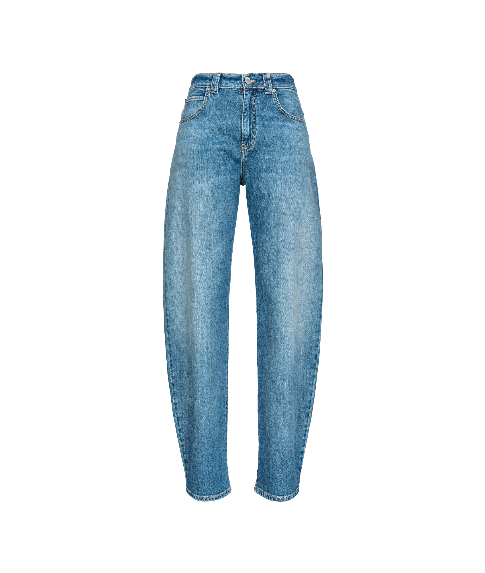 Pinko Belt-loop Jeans In Blue