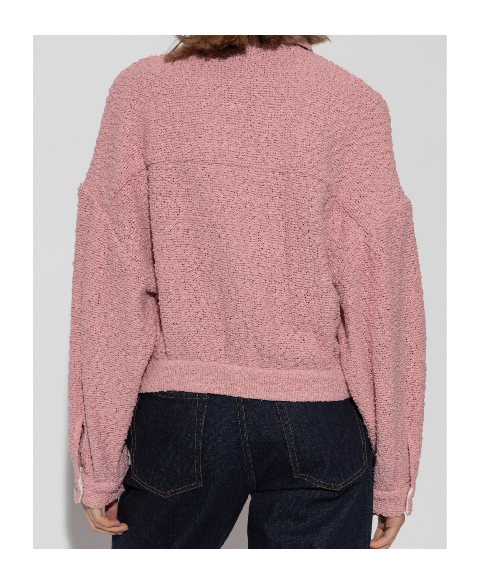 Iro Long-sleeved Casual Jacket In Pink