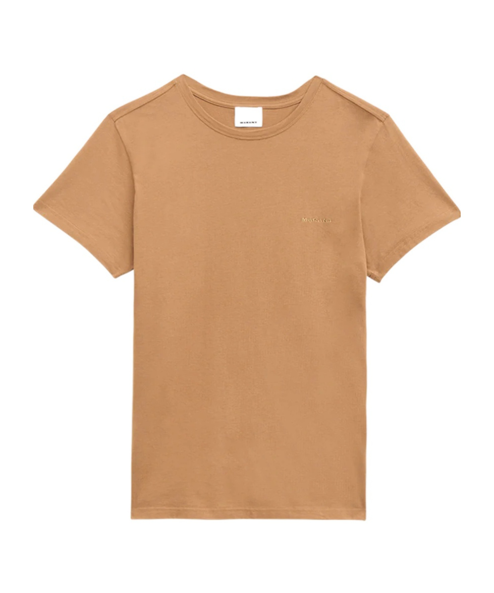 Isabel Marant Zafferh T-shirt In Brown