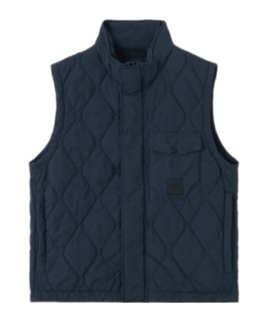 STONE ISLAND PADDED VEST WITH SOFT FEEL AND ANTI-DROP