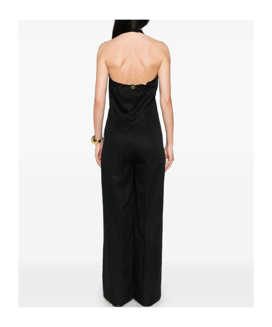 Shop Twinset Halterneck Jumpsuit