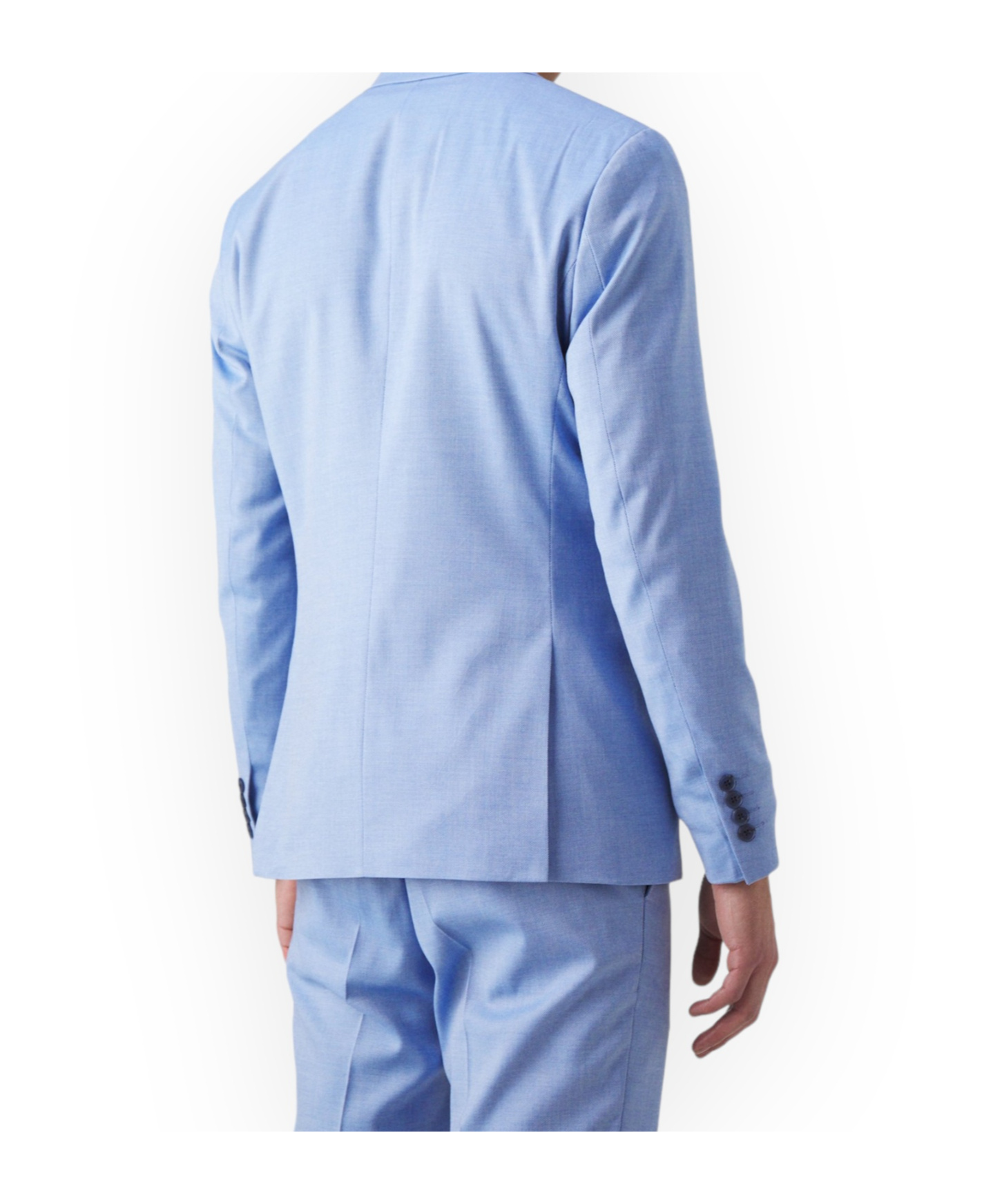 Selected Long Sleeve Jacket In Blue