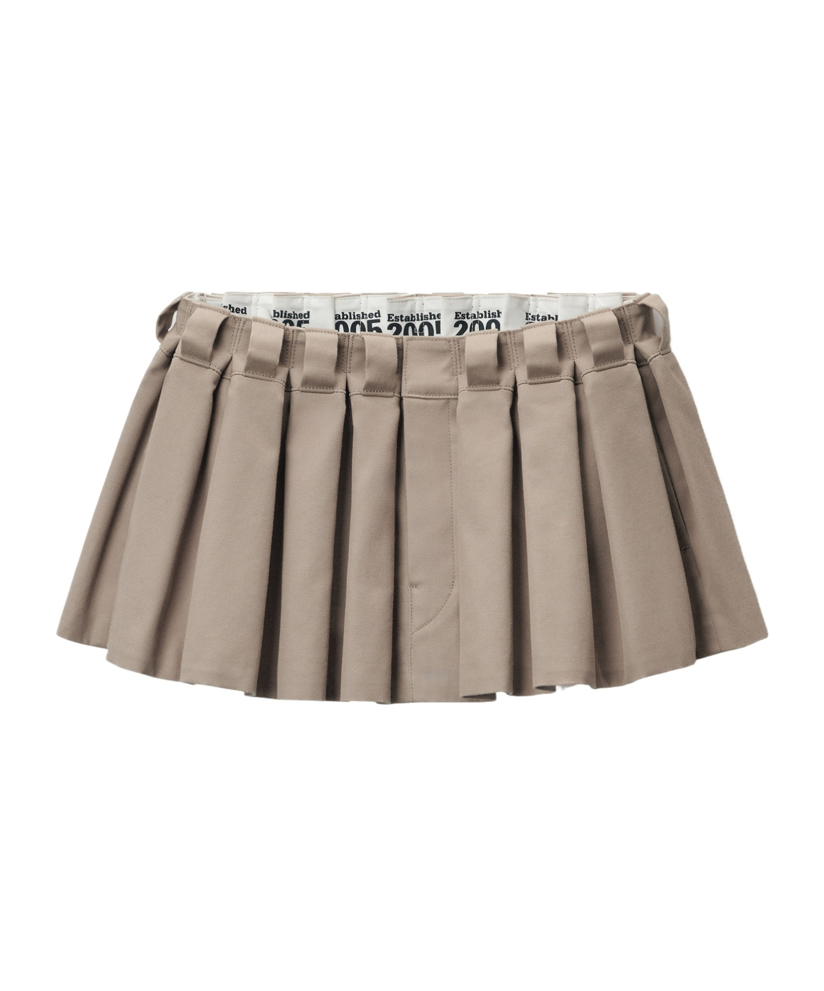 ALEXANDER WANG PLEATED MINISKIRT