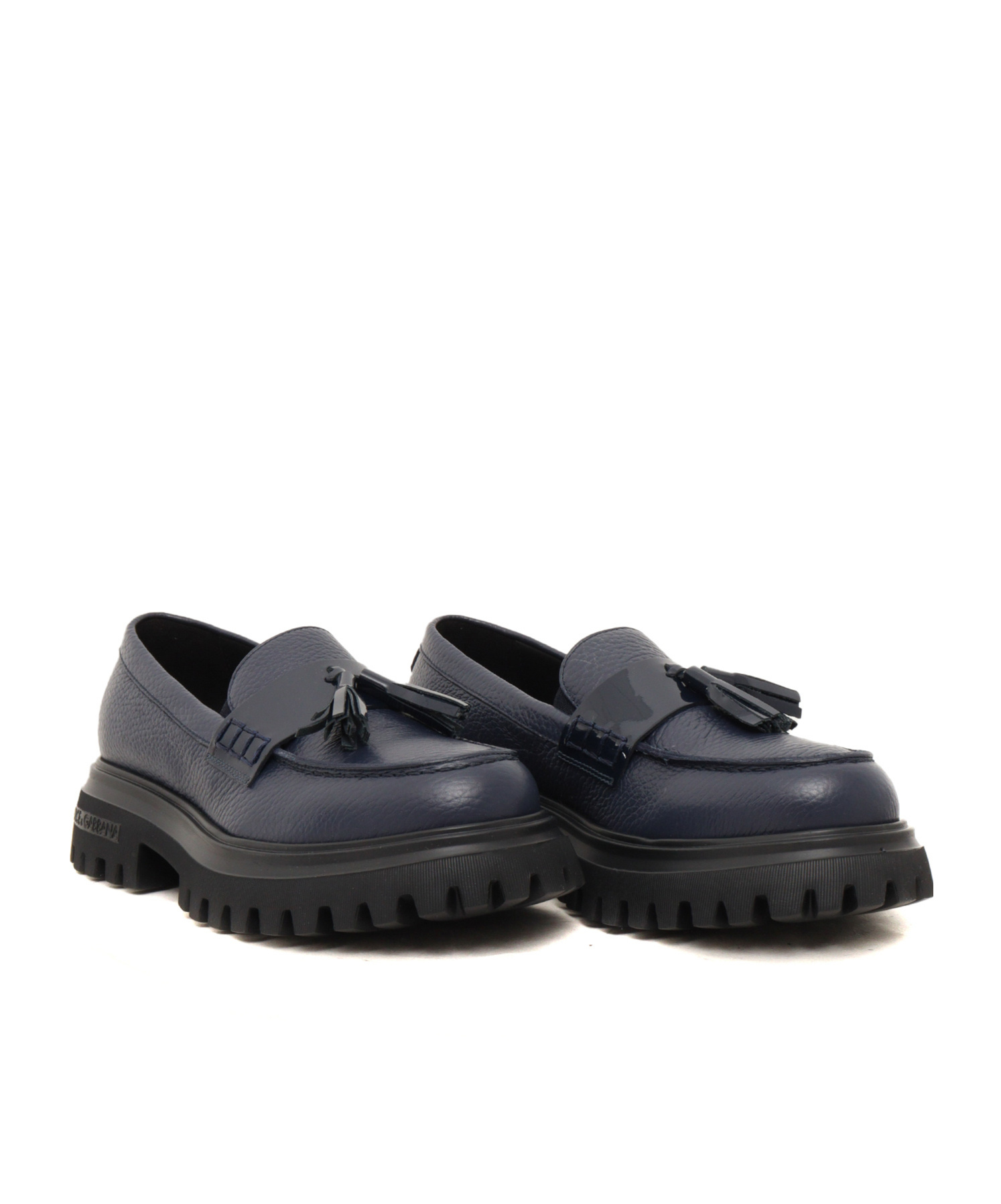 Dolce & Gabbana Tassel-detail Loafers In Black