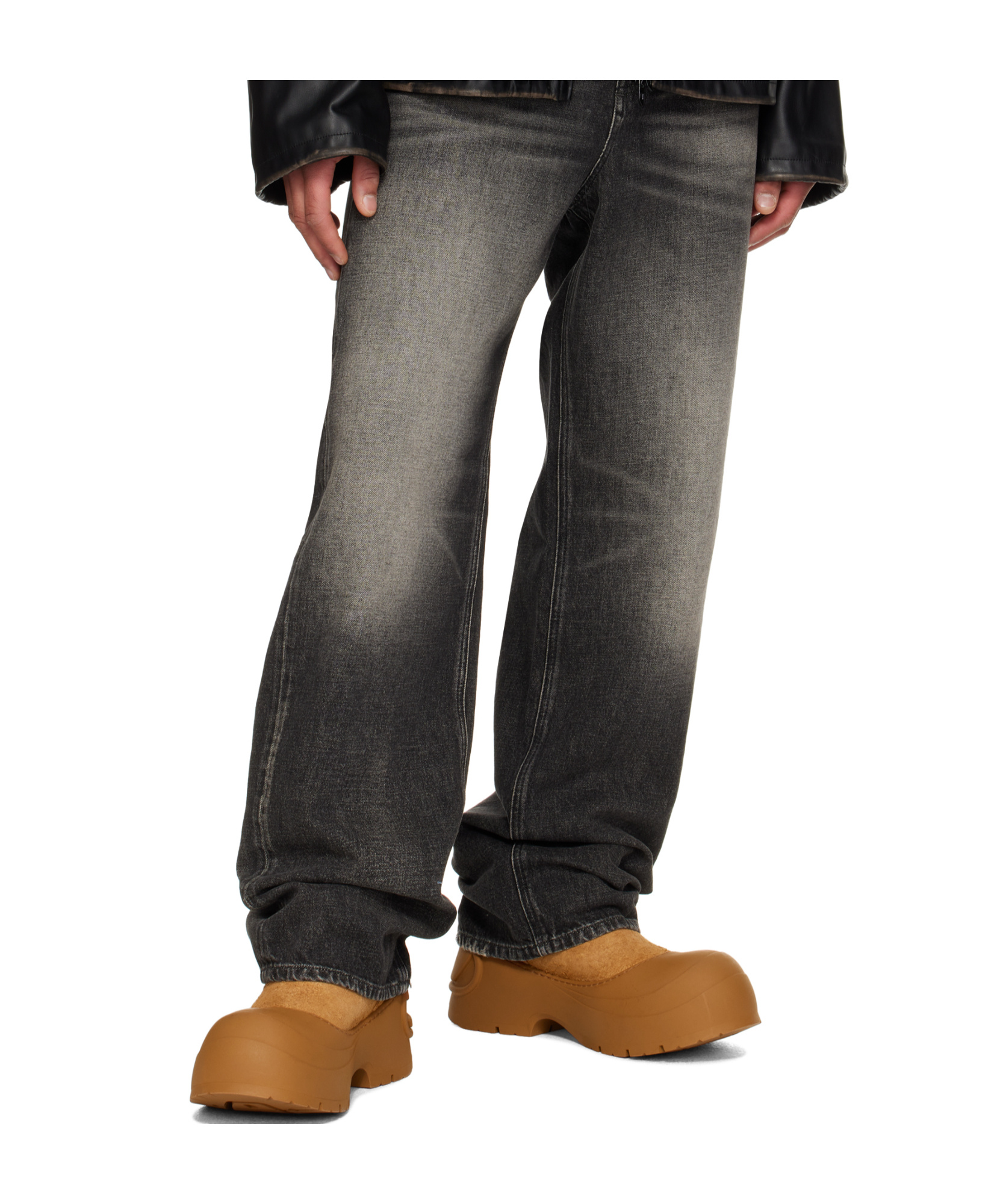 Diesel Tan D-donald Montone Chelsea Boots In Brown