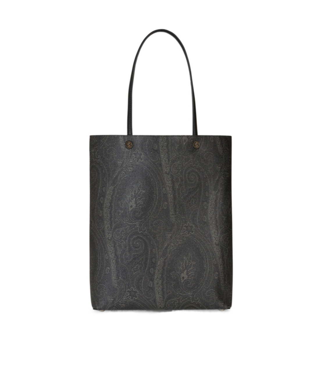 Etro Clutch Embellished Paisley Tote Bag In Black