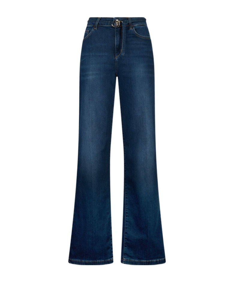 Liu •jo Liu Jo High-waist Flare Jeans In Blue