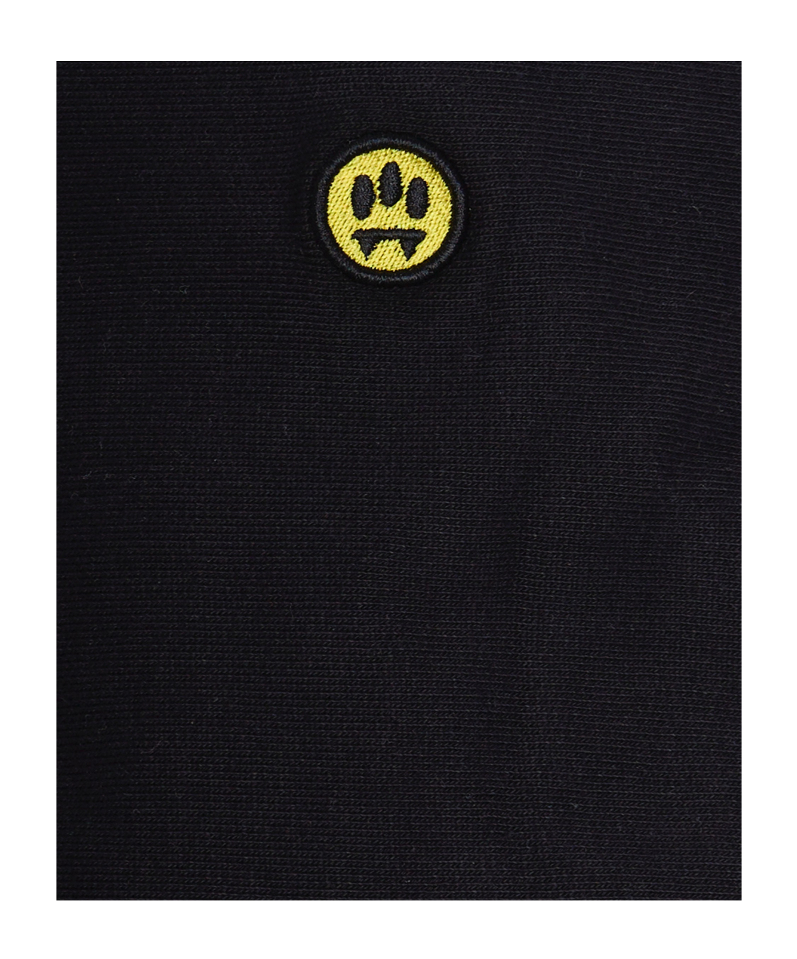 Barrow Logo Printed Hoodie In Black