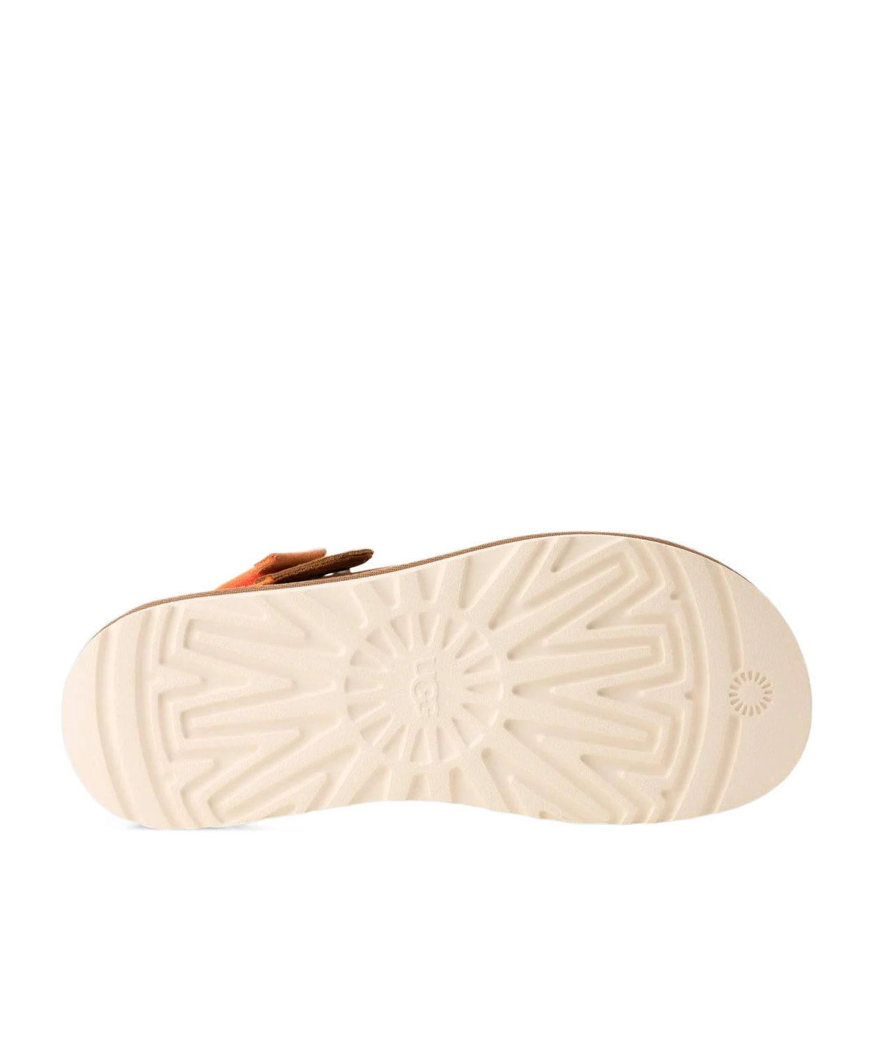 Shop Ugg Goldencoast Clog Ii In Chestnut / Bright Melon
