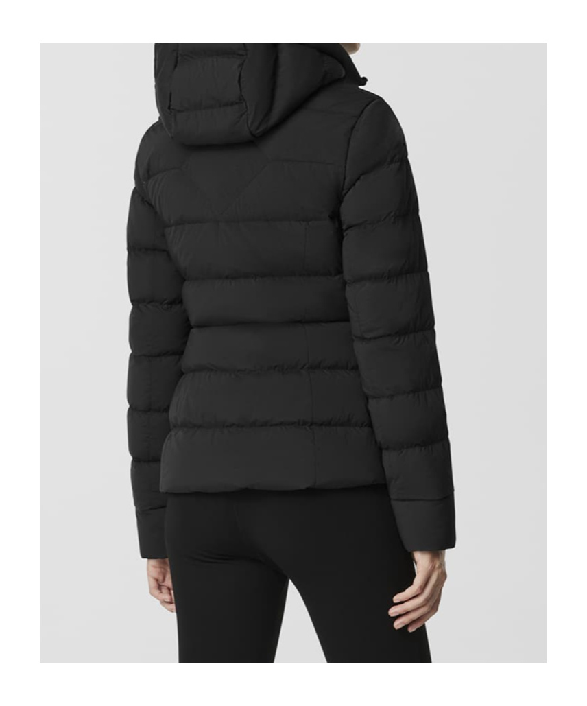 Shop Canada Goose Clair Jacket In Black