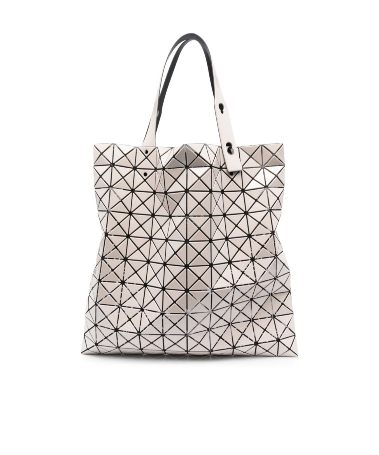 Bao Bao Issey Miyake Square Prism Tote Bag In White