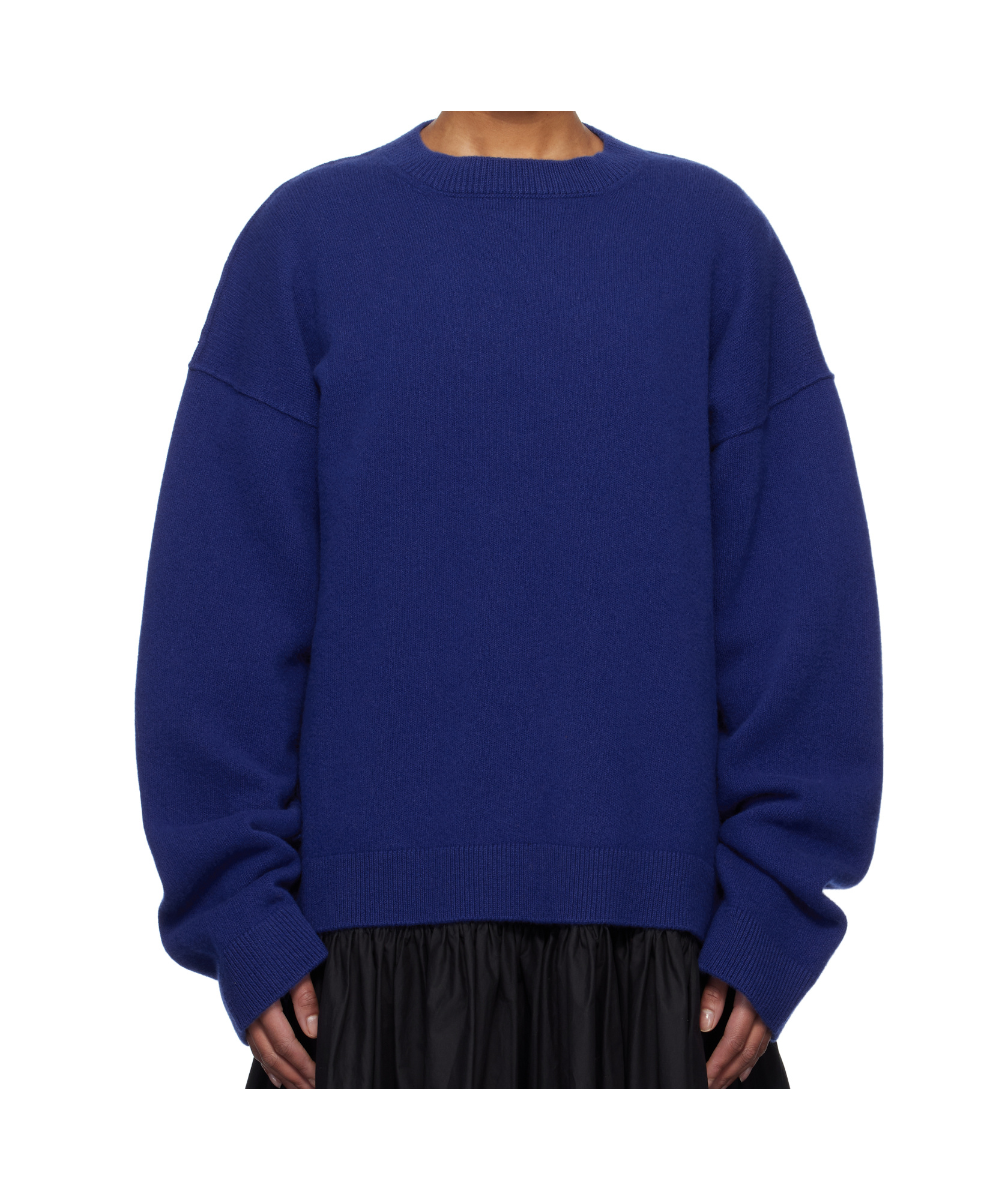 Sofie D'hoore Long Sleeve Sweater In Blue