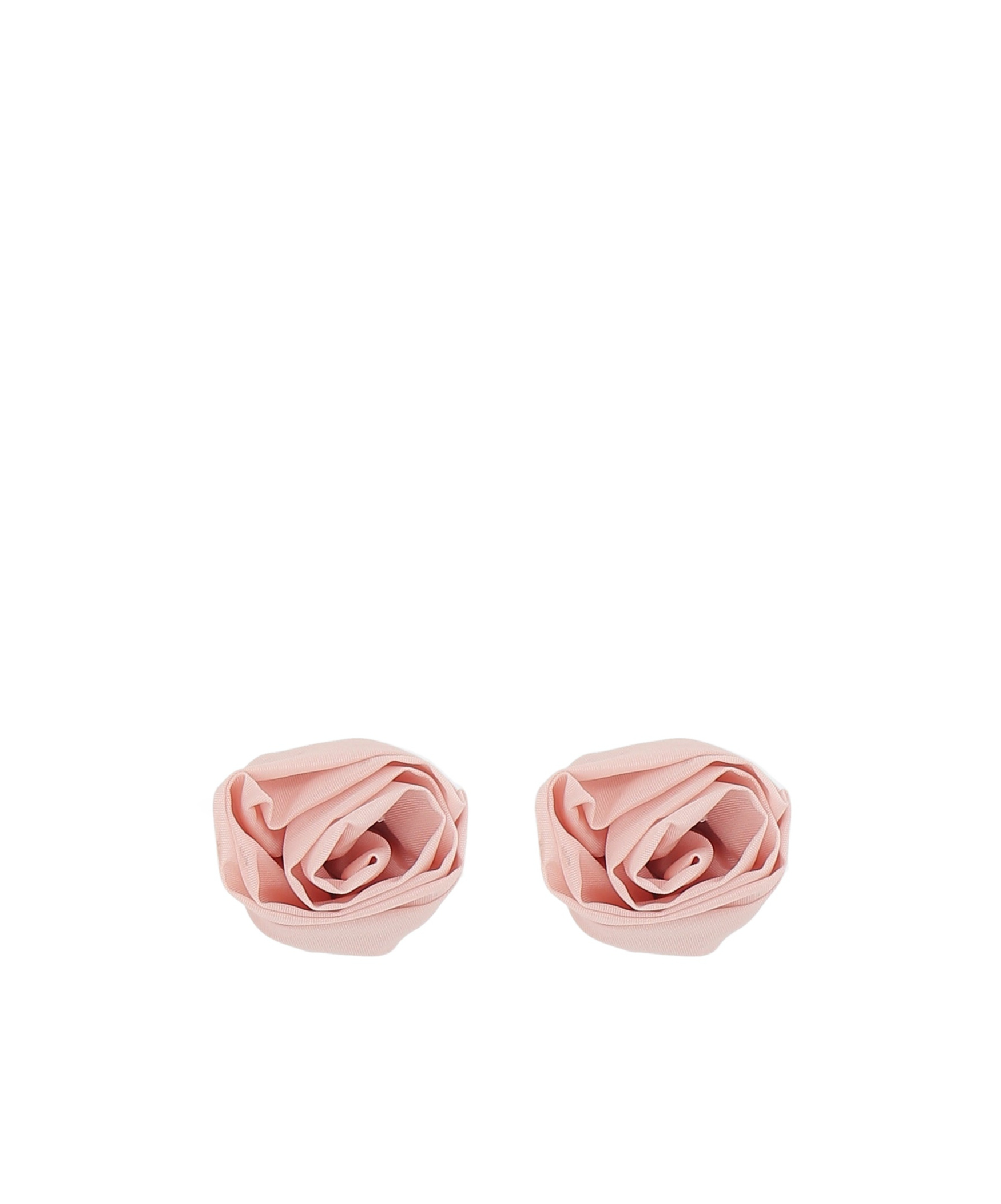 Simone Rocha Rose Stud Earrings In Pink
