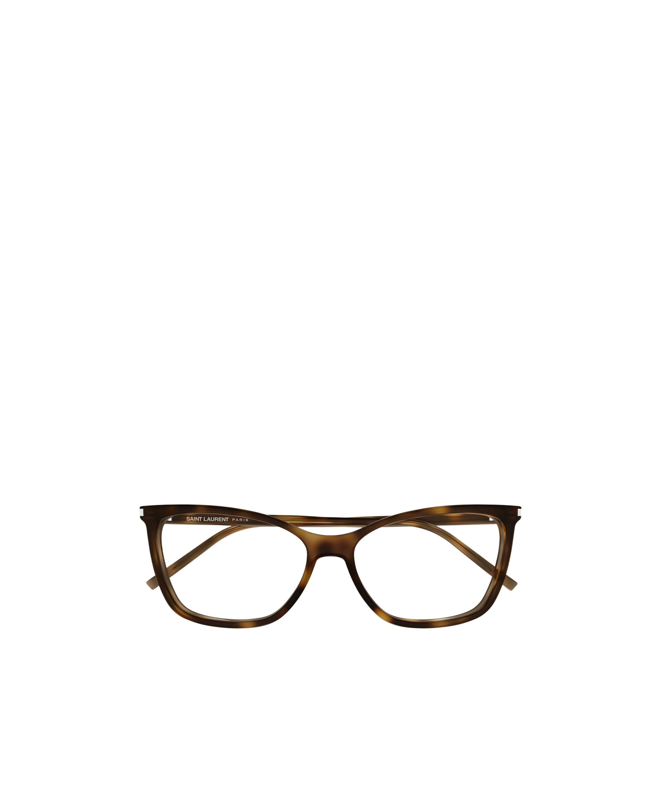 Saint Laurent Full-frame Plain Mirror In Brown