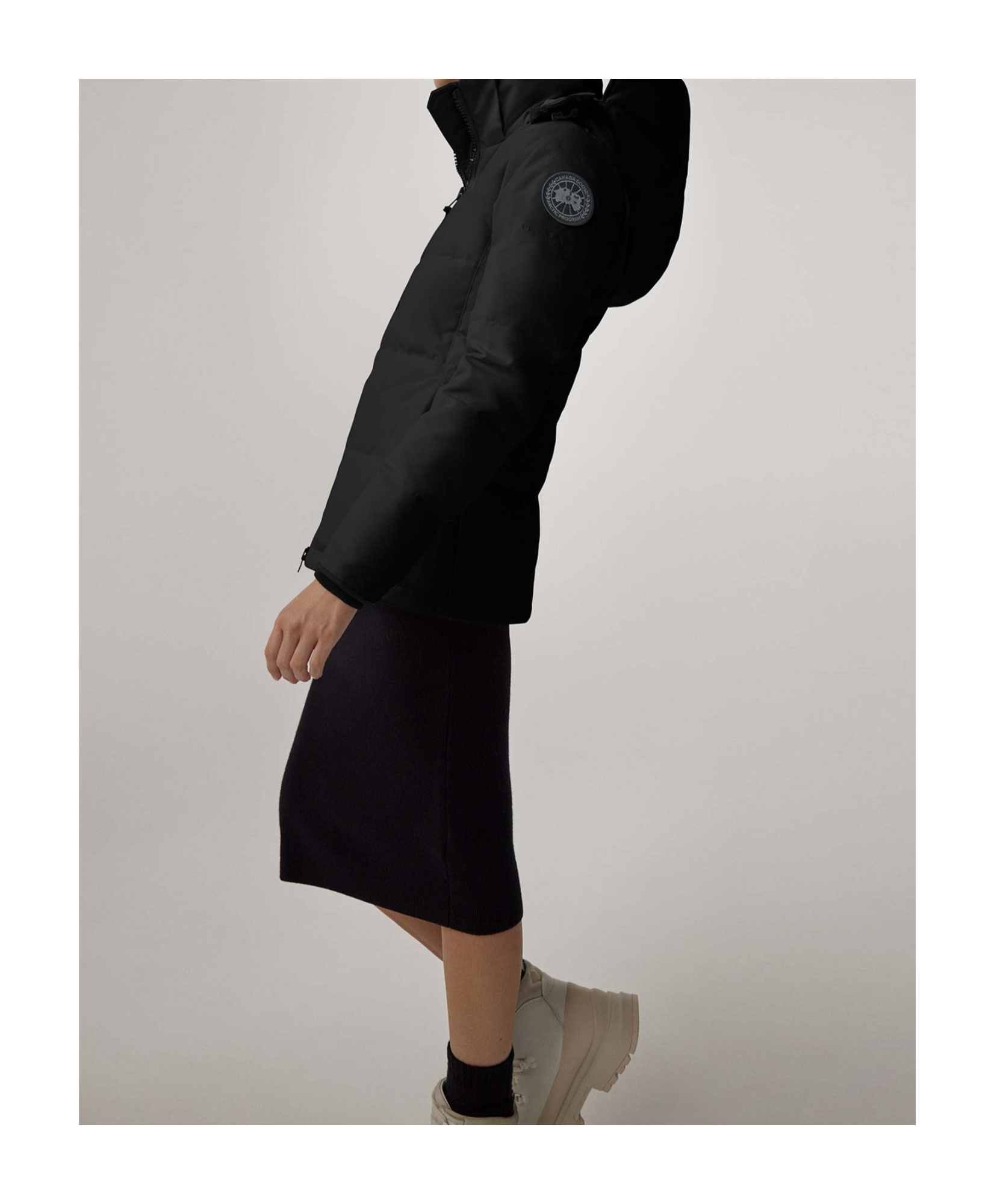 Canada Goose Chelsea Parka In Black