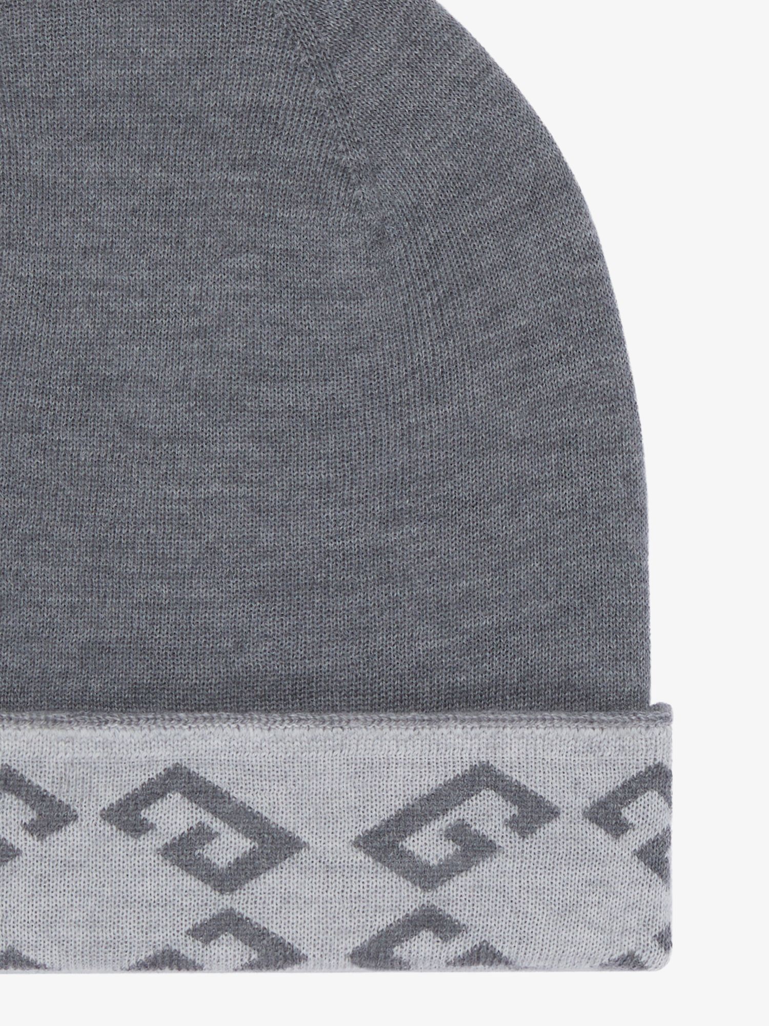 GIVENCHY GIVENCHY MONOGRAM 72 DOUBLE SIDED BEANIE IN WOOL