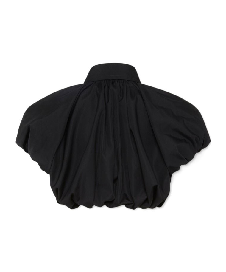 Dsquared2 Cropped Short Sleeve Shirt With Chest Pocket In Black